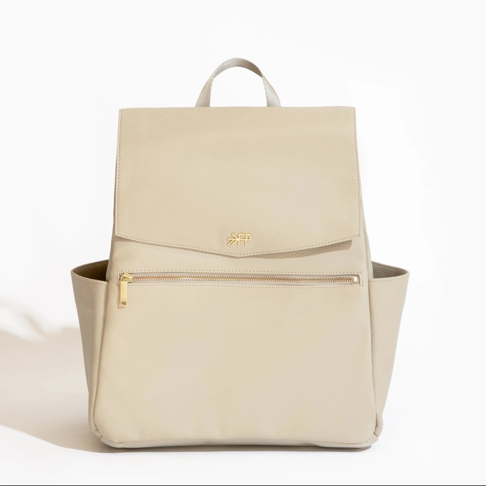 Freshly Picked Cream Backpack with Wing Design and Structured Shape BRAND NEW